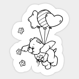 air balloon Sticker